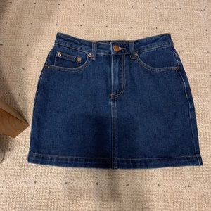 Forever 21 jean skirt
